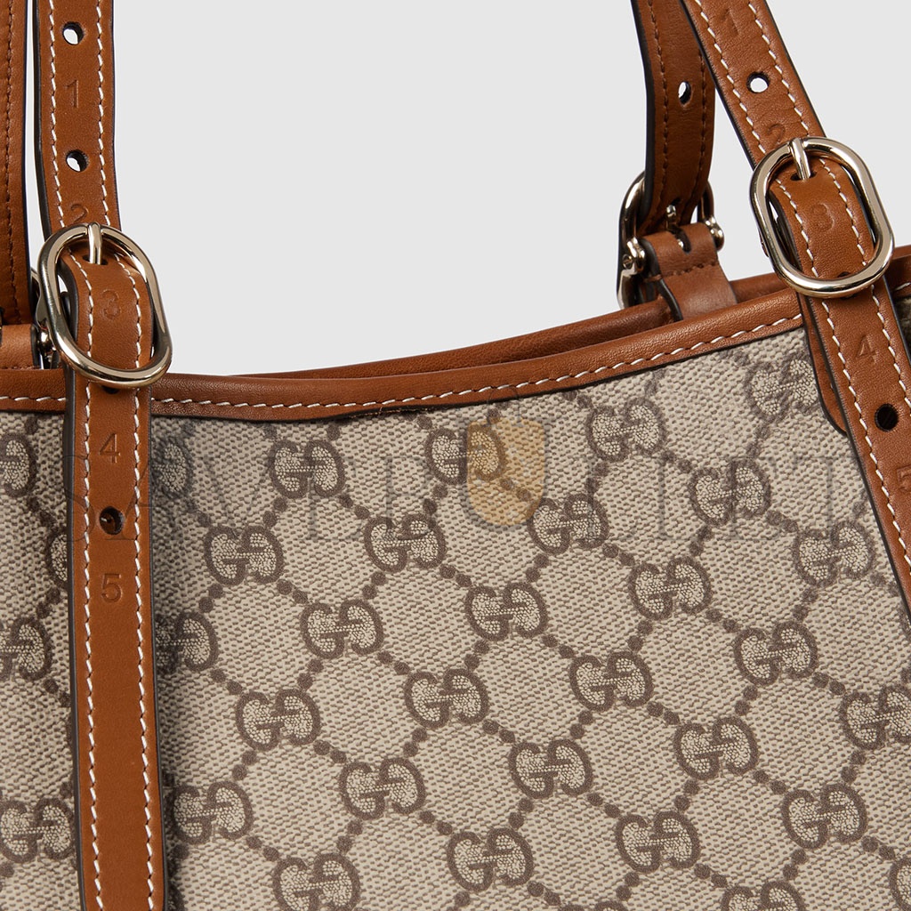 GUCCI GG EMBLEM MEDIUM TOTE BAG 815213 (38*25*15cm) GUCCI GG EMBLEM MEDIUM TOTE BAG 815213 (38*25*15cm)